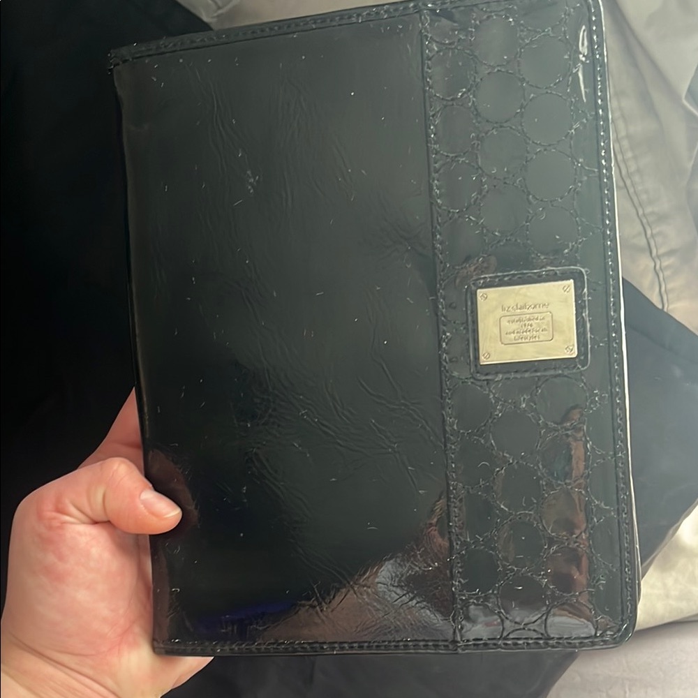 Liz Claiborne Sleek Black Tablet Cover